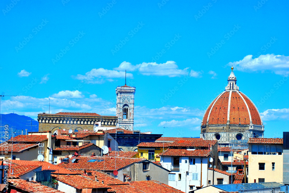 Details and singular corners of the City of Florence,