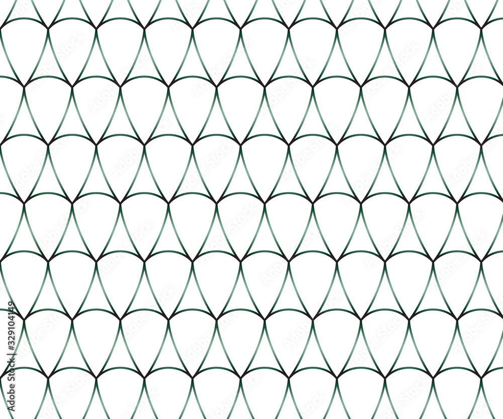 Naklejka premium Repeating triangles shape vector pattern