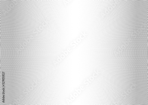 Abstract halftone dotted background. Monochrome pattern with dot and circles. Vector modern futuristic texture for posters, sites, business cards, postcards, interior design, labels and stickers.