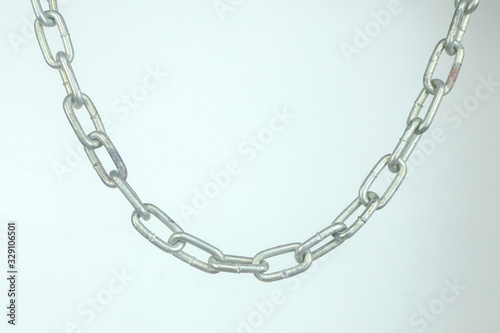 chain isolated on white