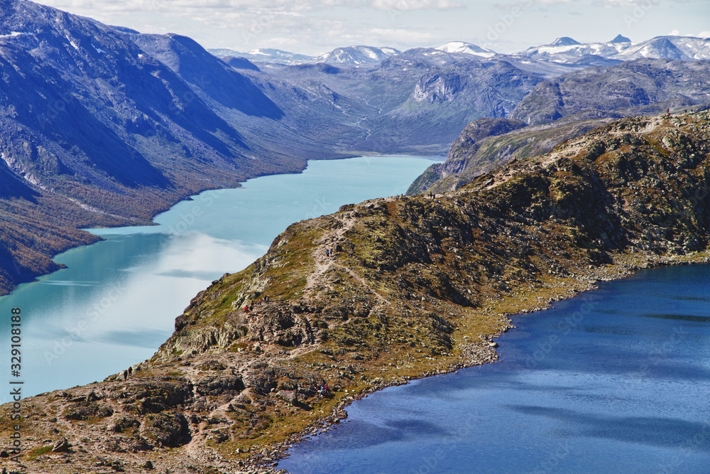 The lake Gjende in Norway