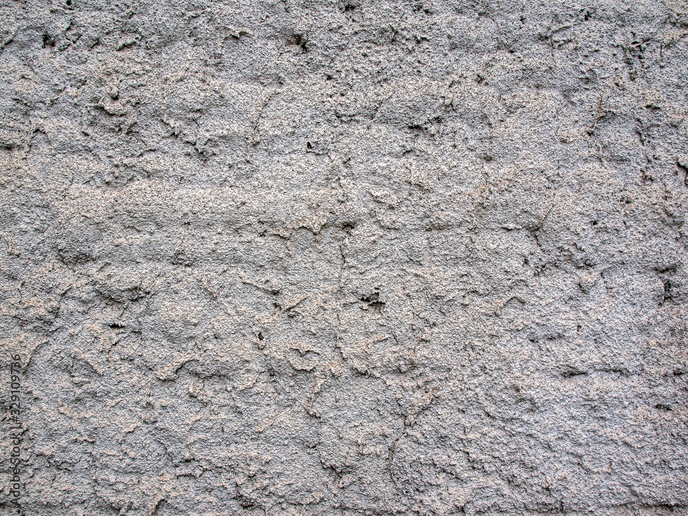 White rough plaster wall made of brick rough surface White rough plaster wall made of brick rough surface