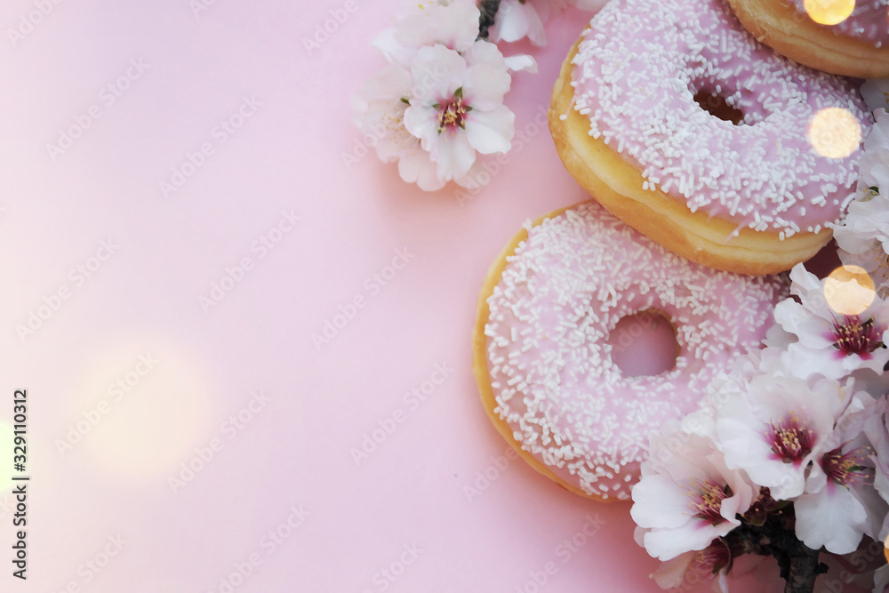 Spring background with blossom Spring background with blossom