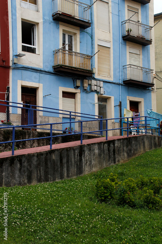 Urban view in the city of Santander