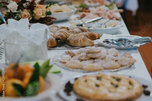 Fotografía croissants breakfast