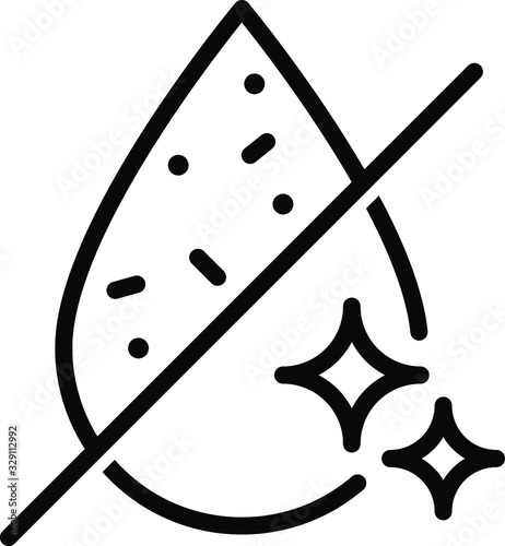 water filter icon ,vector illustration