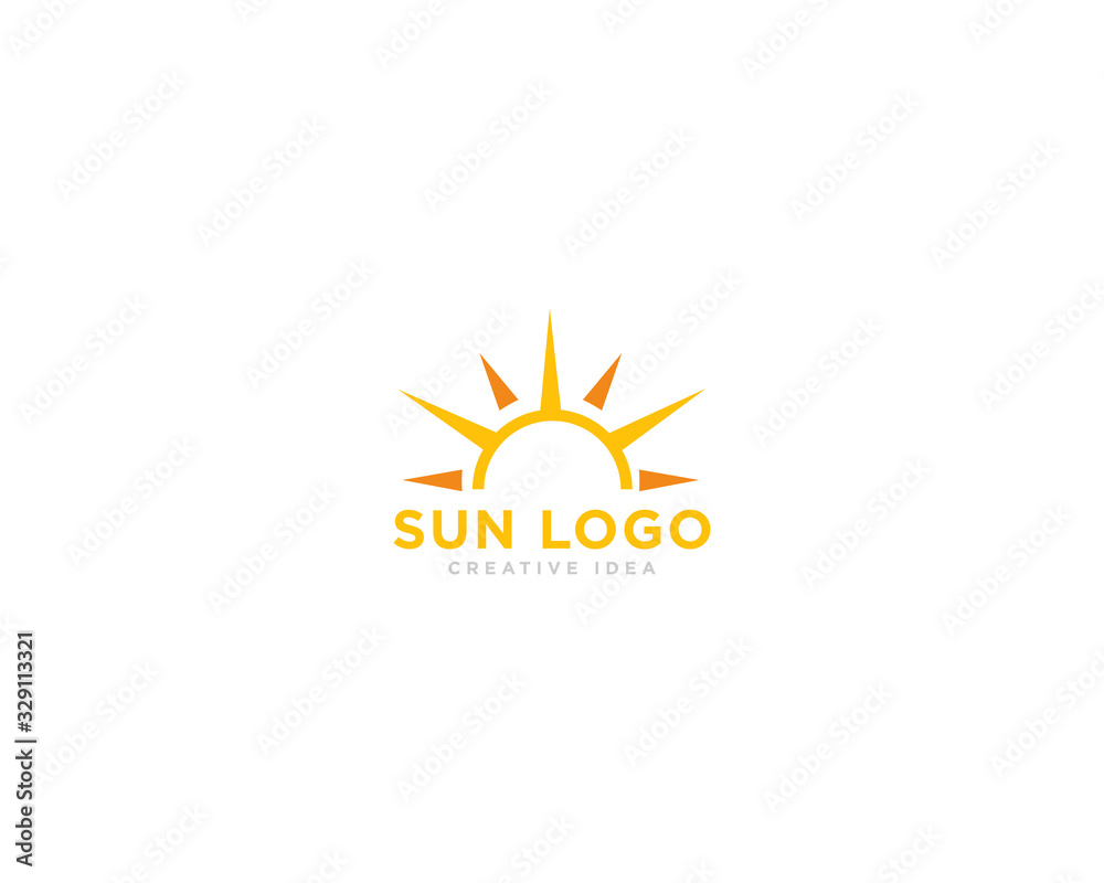 Sun Logo Icon Design Vector Sun Logo Icon Design Vector