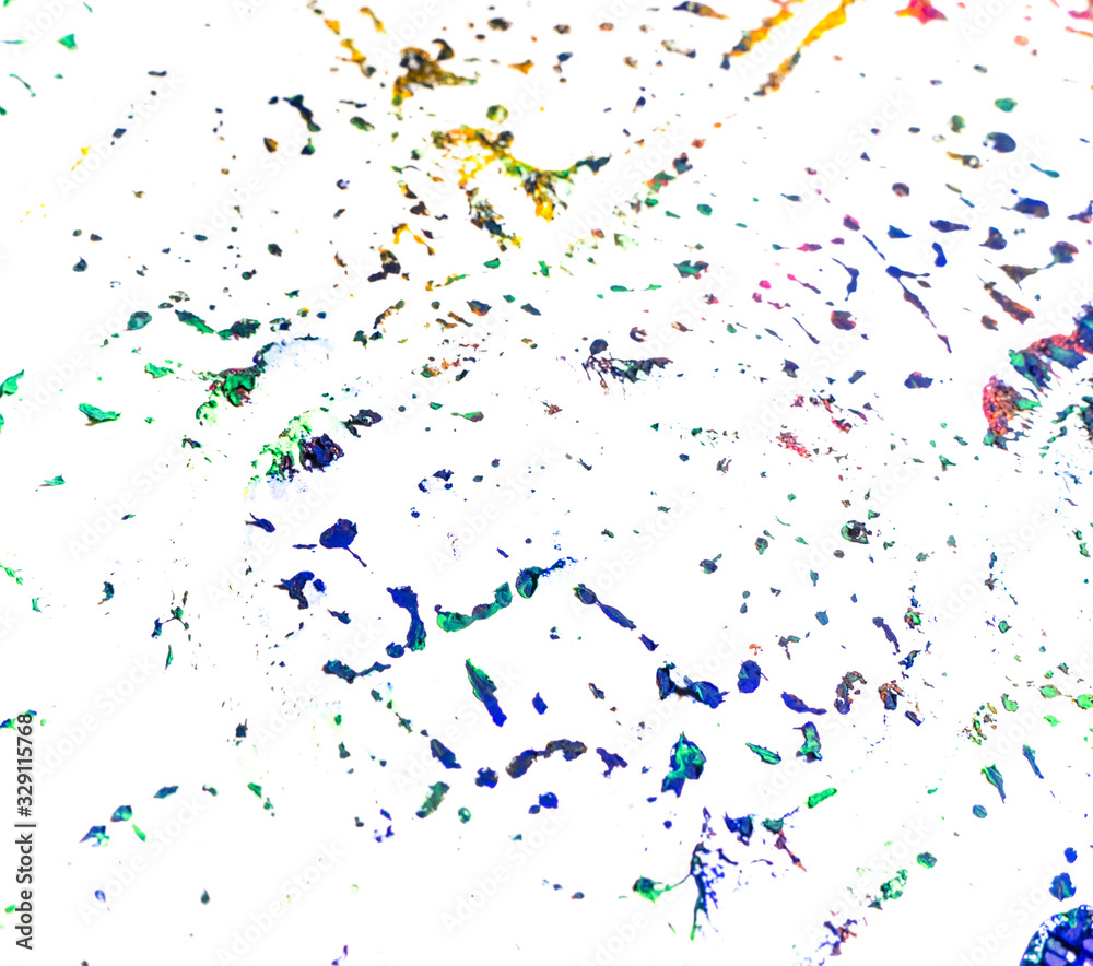 Fototapeta premium Colorful Spots on white 