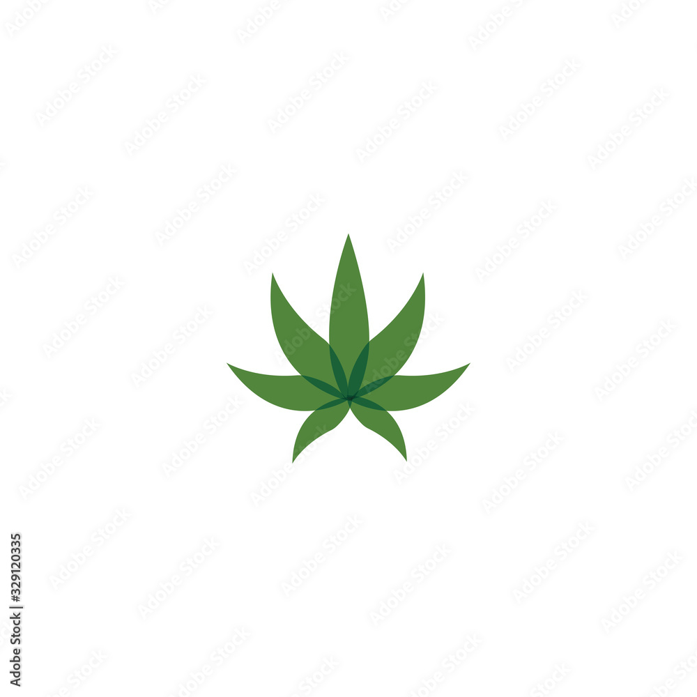 Canabis Logo Template vector Canabis Logo Template vector