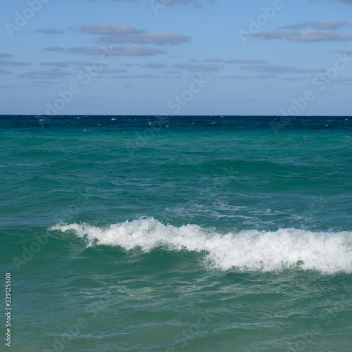 Waves in the sea, Santa Mar�a del Mar, Havana, Cuba