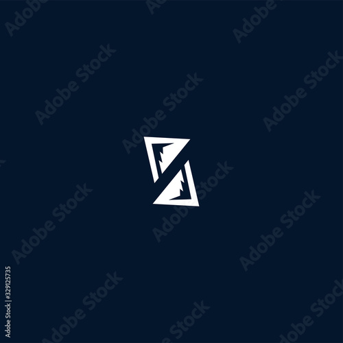 Letter Z Mountain Abstract logo Icon template design in Vector illustration 