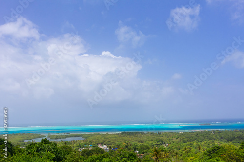 mar de siete colores san andres Johnny Cay colombia caribe cuba providencia hoyo soplador mar caribe atlantico  © Jean