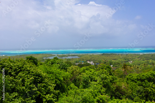 mar de siete colores san andres Johnny Cay colombia caribe cuba providencia hoyo soplador mar caribe atlantico  © Jean