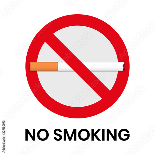 No smoking sign