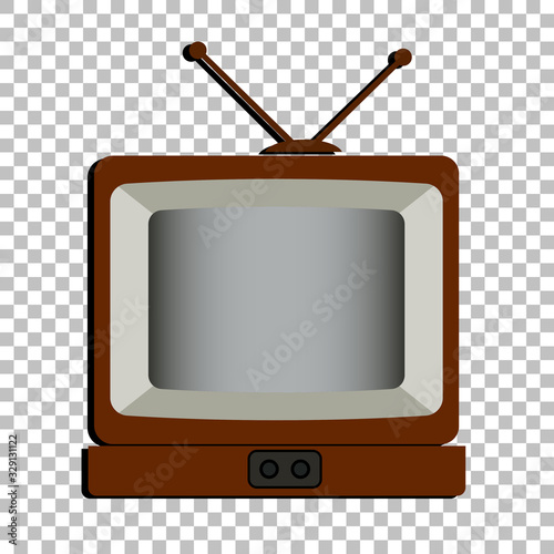 retro old classic television