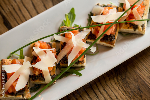 Bruschetta with olive and g...