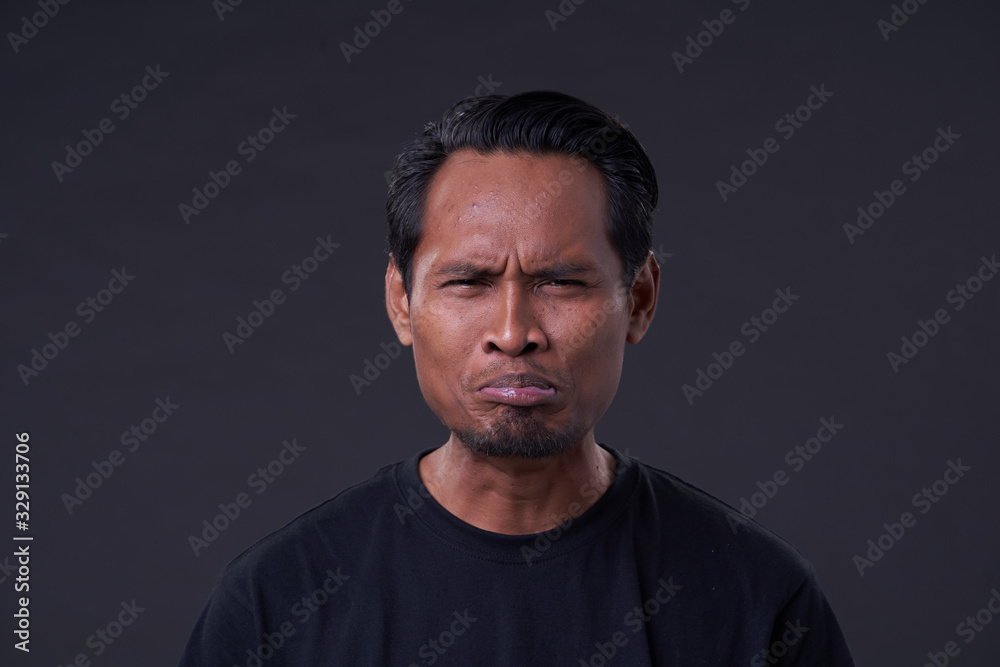 Asian Man with Variety Face Asian Man with Variety Face