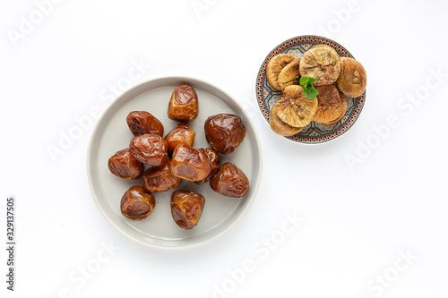 Traditional typical homemade Ramadan food