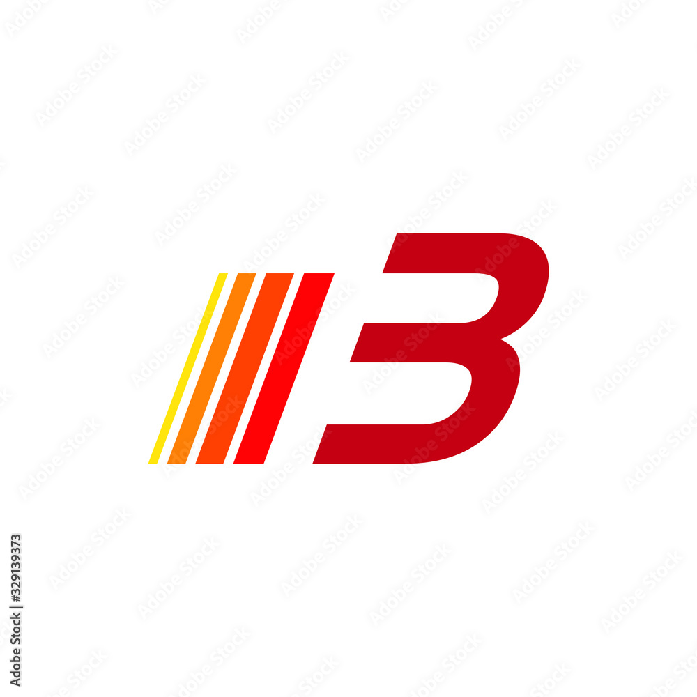 Obraz premium BF Power Initial Logo Vector