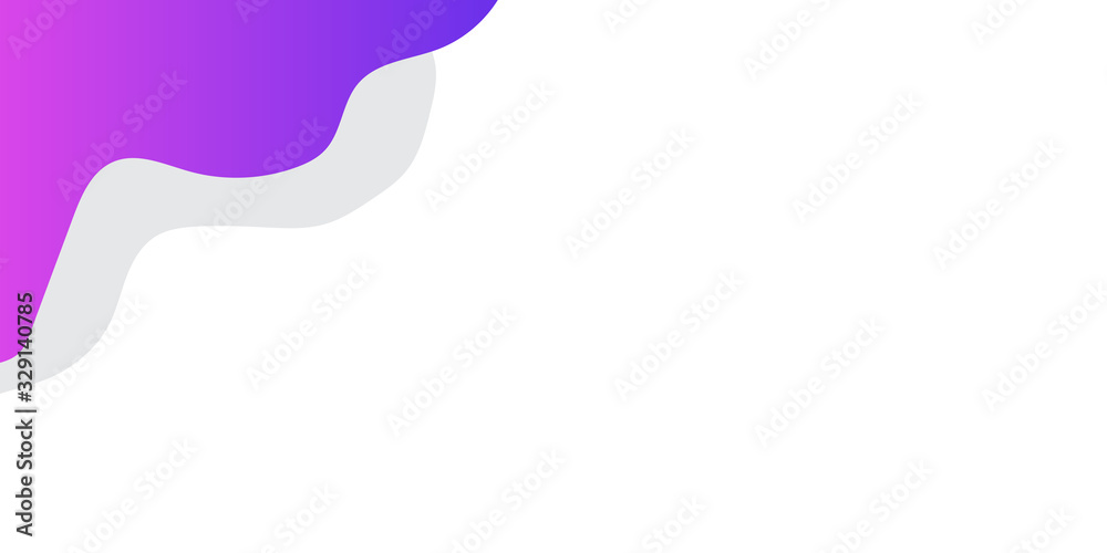 Simple purple flat background. flat purple gradation. Purple wavy curve presentation background