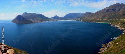 Panorama over Hout Bay, Cape Town, South Africa