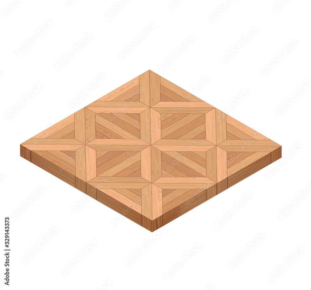 Isometric Wooden Floor Isometric Wooden Floor