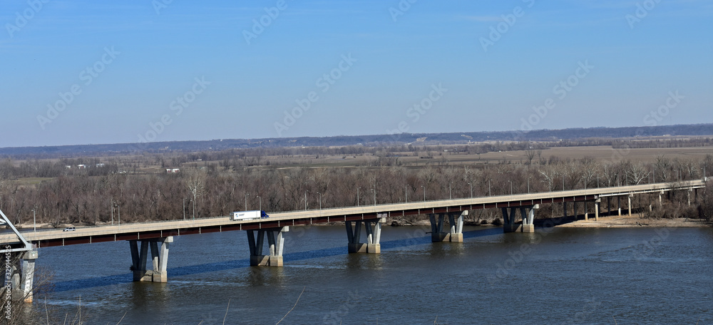 bridge over the river