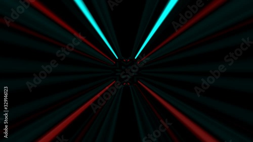 Wallpaper Mural Beautiful abstract video that shines, bright light that arranges subtle colorful movements, black background Torontodigital.ca