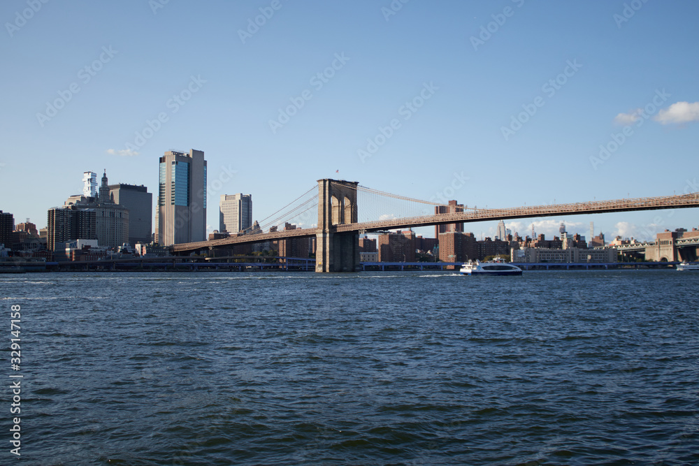 Brooklyn bridge in New York