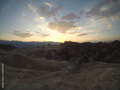 Sunset Furnace Creek  Death Valley
