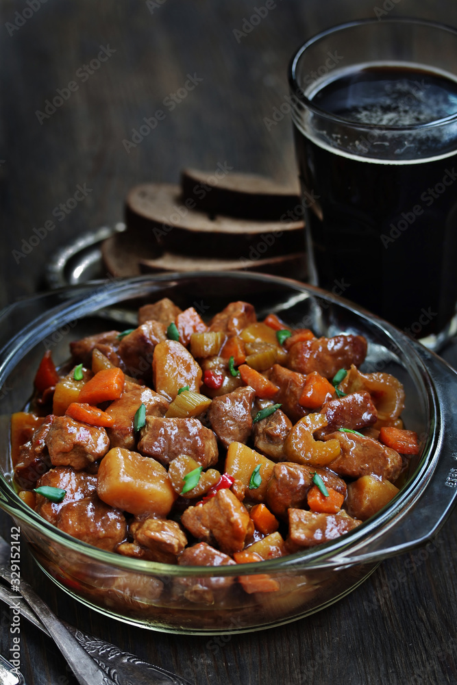 Traditional Irish Stew. an Irish dish for St. Patrick's Day. Traditional Irish Stew. an Irish dish for St. Patrick's Day.