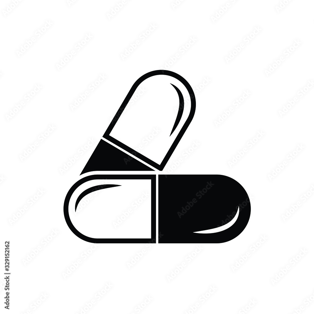 pills - vector icon medicine sign pills - vector icon medicine sign