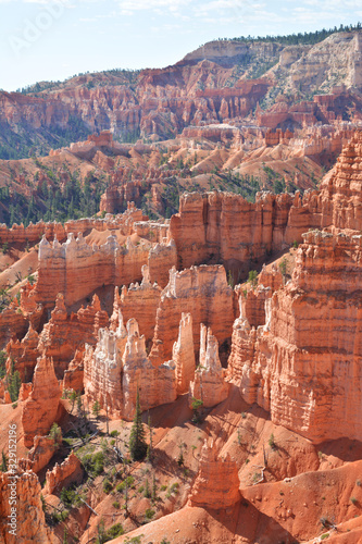 Breathtaking view, landscape of Bryce Canyon;