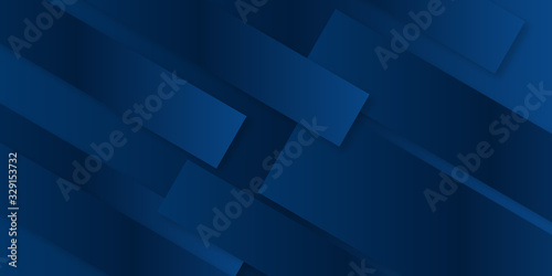 Dark blue modern abstract background. Vector illustration for presentation design, web header, banner and much more