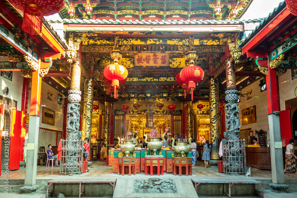 Kheng Hock Keong Budhist temple in honor of Mazu