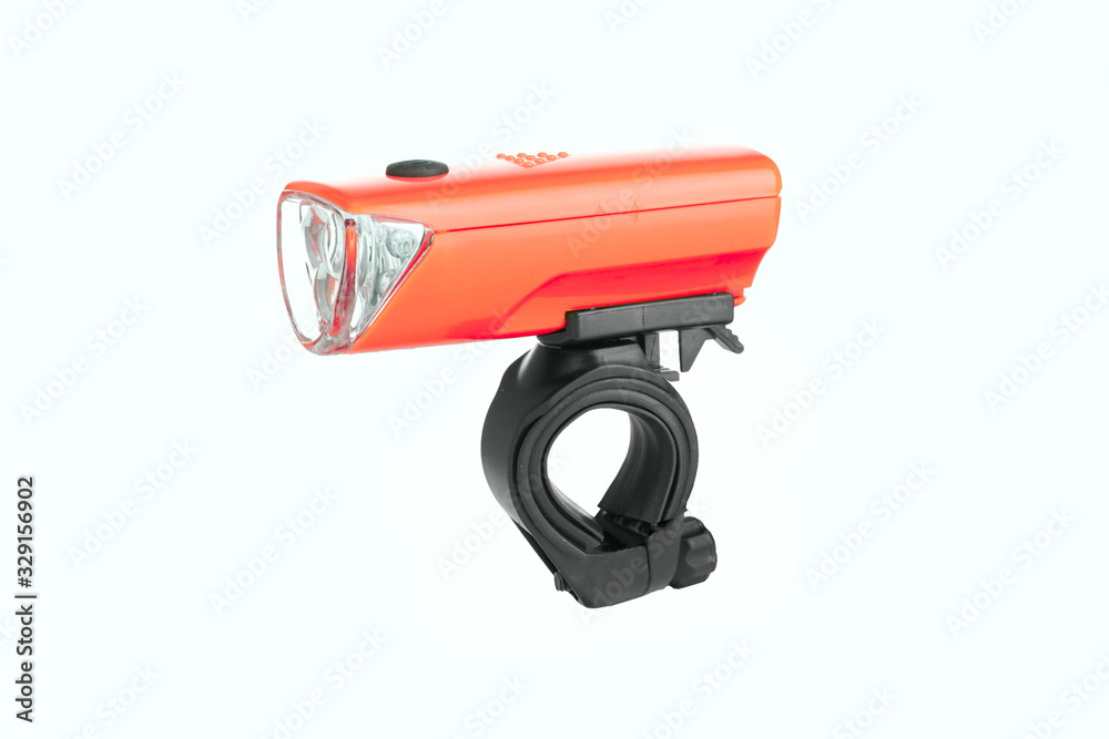 flashlight for Bicycle isolated
