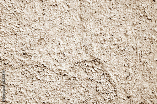Painted cement wall background in brown color.