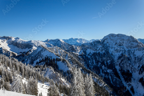 Tegelberg - Schwangau in winter. Bavaria  Germany
