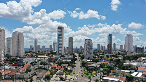 Aerial view of Goiania  Goias  brazil 