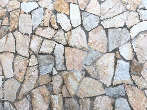 Rough stone wall texture background