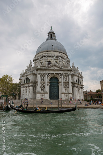 Cathedral of Santa Maria della Salute - the cathedral church in Venice on the Grand Canal © i_valentin