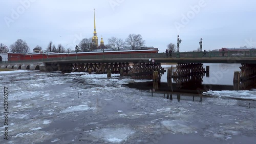 view of the Peter and Paul fortress