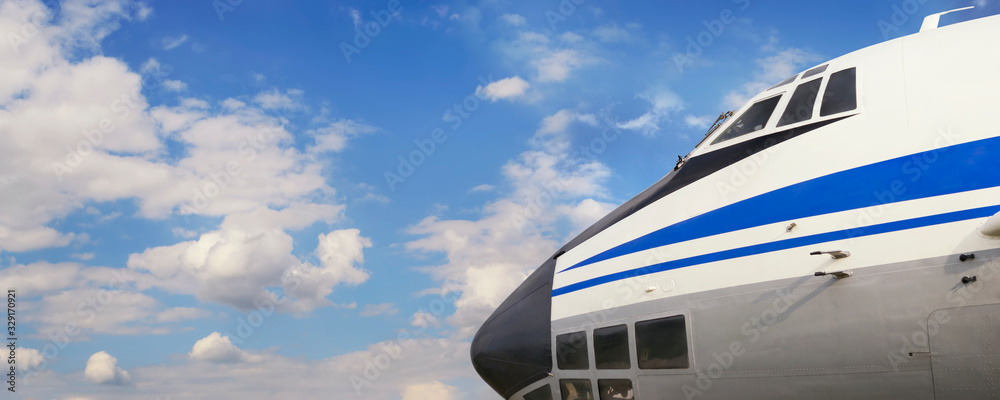 Big cargo jet airplane Big cargo jet airplane