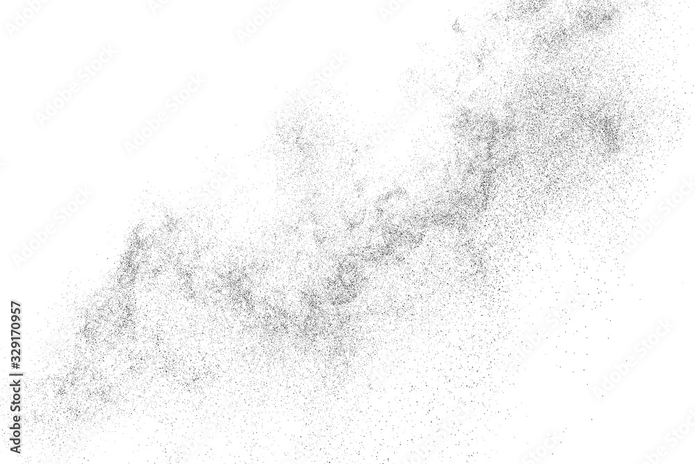 Black grainy texture isolated on white background. Dust overlay. Dark noise granules. Digitally generated image. Vector design elements. Illustration, Eps 10. Black grainy texture isolated on white background. Dust overlay. Dark noise granules. Digitally generated image. Vector design elements. Illustration, Eps 10.