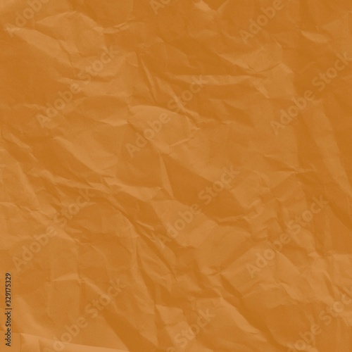 Vintage crumpled brown paper for graphic art design