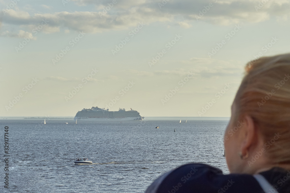 family trip on a cruise ship