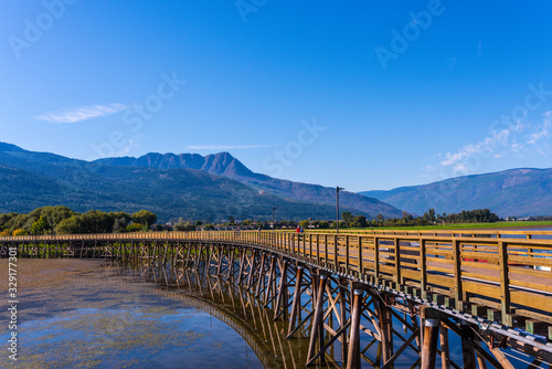 Wharf Over the Lake