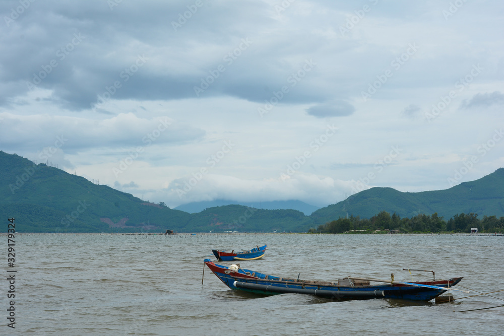 Lap An Lagoon, tranquil scene near the city of Hue, Vietnam