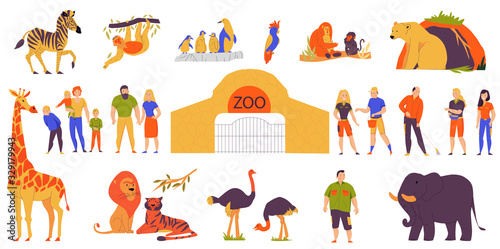 Zoo Flat Set