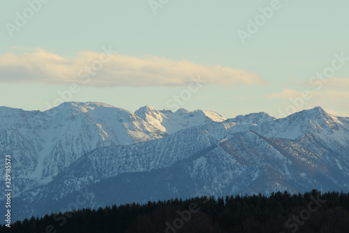 Bergblick, Alpenvorland